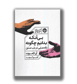 کتاب بی آنکه بدانیم چگونه(تکه هایی در باب عشق)